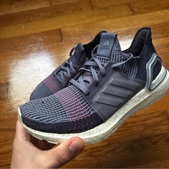 Womens Adidas Purple Boost Shoes - Picture 4 of 9